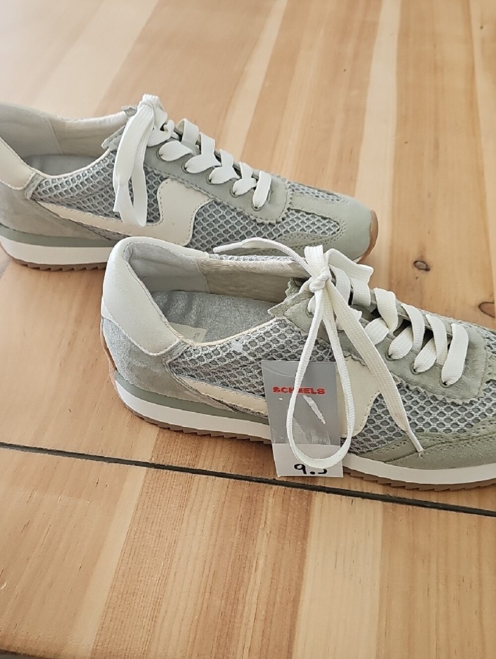 Women’s Dolce Vita - B.ntcd Mesh Sneakers in Sage Green - Picture 5 of 8